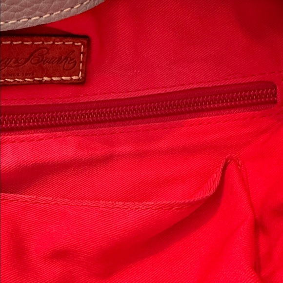 Dooney & Bourke Pebble Grain Logo Lock Hobo/Shoulder Bag - Picture 15 of 16